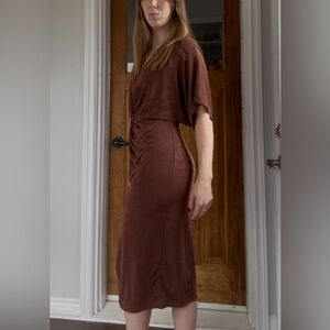 Envy + Grace Brown Dress